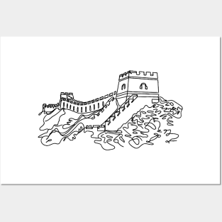 China Great Wall Posters and Art